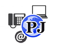 Logo PJ Bemiddelingsbureau Telecom & Automatisering, Arnhem