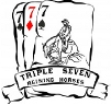 Logo Triple Seven Reining Horses, Nieuwegein