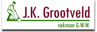 Logo JK Grootveld Vakman G.W.W, Den Helder