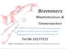 Bremmers Maatinterieurs en Timmerwerken, Ittervoort