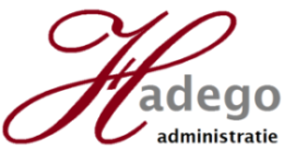 Logo Hadego Administratie, Egmond aan Zee