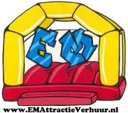 Logo EM Attractie Verhuur, Arnhem
