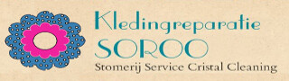 Logo Kledingreparatie Soroo, Blaricum